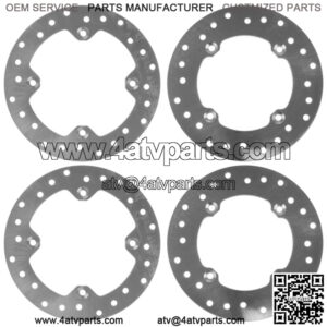 x Brake Disc Rotor Front/Rear for CanAm Outlander MAX 1000R 6x6 XT 2018-2022 (For: Can-Am)