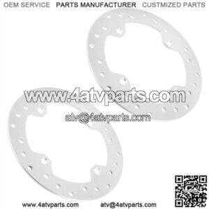 2 Rear Brake Rotor Disc Fits Can-Am Commander MAX 800R 4x4 2017 - 2020 (For: Can-Am)