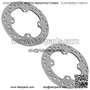 Front/Rear Brake Disc Rotor For Honda Pioneer 1000-5 SXS1000M5 Deluxe 2016-2022