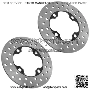 Front Left & Right Brake Disc for Honda Rincon 680 2015 2016-2023 QTY 2