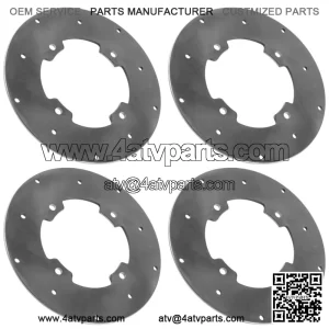 4x Front & Rear Brake Disc for Arctic Cat Wildcat Sport 700 2015-2017 / 1436-808