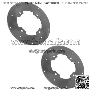 2x Rear Right & Left Brake Disc for Arctic Cat Wildcat Sport 700 4x4 2015-2017
