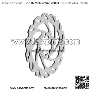 Rear Brake Disc Rotor for Yamaha Raptor 700 YFM 700R YFZ450R 2006 2007 2009-2023