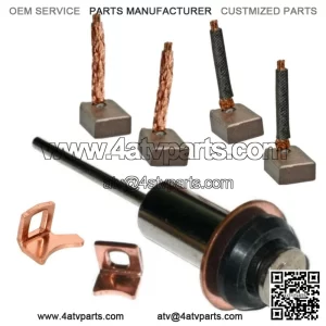 Starter Brushes Contact Kit for 228000-8841 Kawasaki KAF620 MULE 3000 3010 401