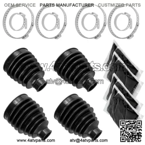Right & Left Front Axle CV Boot Kit for Honda Pioneer 700-4 SXS700M4 2014-2016
