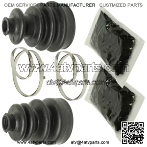 Front Axle Inner Outer CV Boot Kits for Polaris Ranger 500 2X4 4X4 6X6 2005