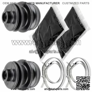 Front or Rear Axle Inner Outer CV Boot Kit for Arctic Cat 400 2X4 4X4 2002-2009