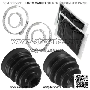 Rear Drive Shaft Outer & Inner Boot For Polaris 2206522 2206523