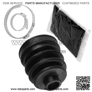 Front Rear Axle Outer Inner CV Boot Kit for Polaris 2203170, 2203141