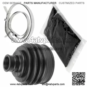 Front Drive Shaft Boot Kit CV Boot Kit for Kawasaki Prairie 300 KVF300A 1999-02