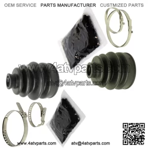 Front Axle Outer Inner CV Boot Kit for Honda TRX500FA Foreman Rubicon 500 01-04