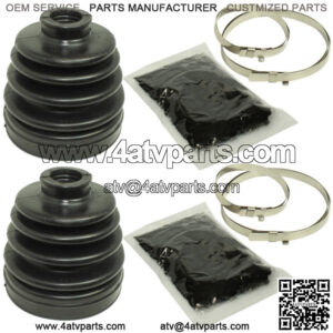 Rear Axle Inner And Outer CV Boot Kits for Polaris Sportsman 800 Mv7 EFI 2005