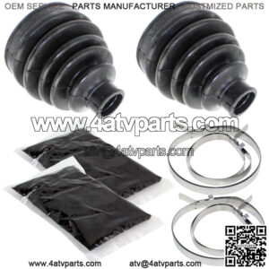 Rear Axle Outer Inner CV Boot Kit for Can-Am Outlander 800R 2009-2012 2014 2015