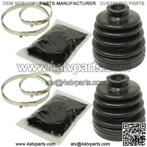 Rear Axle Inner And Outer CV Boot Kits for Polaris Sportsman 500 4X4 HO 1999-05