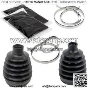 Front Axle Outer And Inner CV Boot Kit for Polaris Sportsman 850 2011-2014