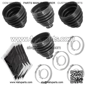Rear CV Axle Boot For Honda Pioneer 1000-5 SXS1000M5 2016-2021 Outer Inner