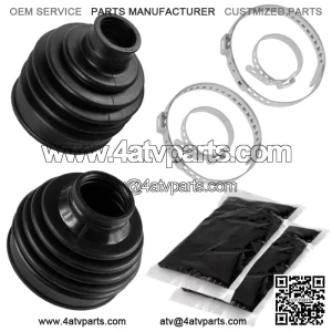 Front Drive Shaft Boot SET for Kawasaki Bayou 400 KLF400 4x4 1995-1999