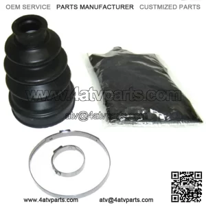 Front Inner CV Boot Kit for Kawasaki Bayou 300 400 & Mule 2510 3010, 49006-1320 (For: Kawasaki Mule 2510)