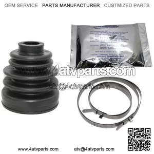 Replacement For Compatible With New Front Inboard CV Joint Boot Kit Polaris 900 RZR 50" 4x4 900cc 2015