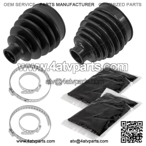 Front Axle Inner & Outer CV Boot For Polaris Ranger EV Full Size Premium 2023-24