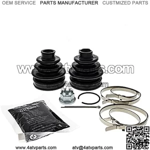 Front CV Axle Boot Kit For Honda Foreman Rubicon 500 Rincon 650 680 Rancher 420 44230-HN8-A41 44240-HP5-601 ATV