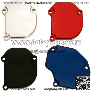Racing ATV Throttle Cover Compatible with Honda TRX450R 2006-2014 (Red)