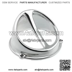 Fan Shroud Air Scoop, Chrome for 125cc - 150cc GY6 Scooters, ATVs, Go Karts