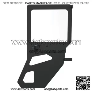 Polaris 2883634 Black Canvas Zip Window Rear Doors 2019-2020 Ranger Crew XP 1000 OEM
