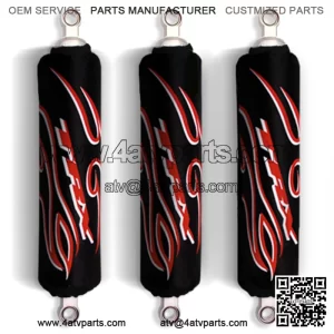 Black Shock covers Honda ATV TRX 450 R ER TRX450 R (Set of 3)