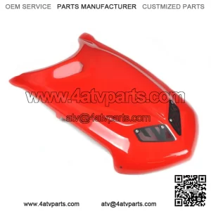 FourWerx TRX450R A58 Red Plastic Hood - Honda TRX 450R FourWerx Carbon