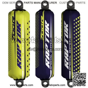 Midnight Blue Shock Covers Yamaha Raptor YFM 700R [Special Edition] (Set 3) NEW