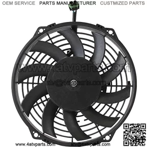 DB Electrical 434-22006 Radiator Cooling Fan Motor Assembly For Polaris Can-Am Atv,Outlander 400 500 650 800,Renegade 500 800 Spyder Gs, Magnum 500, Scrambler,Sportsman,Trail Blazer,Xpedition,Xplorer