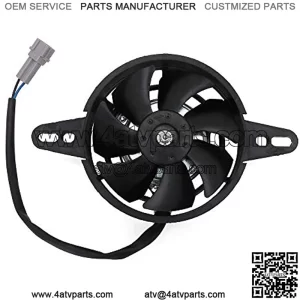 Motorcycle Radiator Fan Electric Cooling Thermal Fan Motor 12V for Chinese 200cc 250cc Quad ATV 4 Wheeler Go Kart Dirt Pit Bike UTV