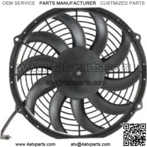 New Cooling Fan Motor Replacement For Artic Cat ATV UTV 400 450 500 550 650 700 1000