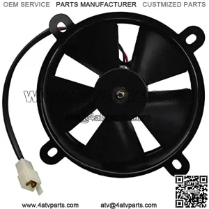 12V DC Radiator Cooling Fan refrigerator Replacement for 200cc 250cc Taotao Sunl Coolster Roketa Water Cooled ATV Quad Go Kart Dirt Bike