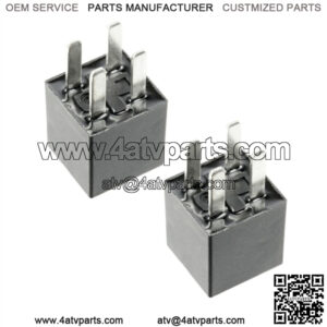 2 Cooling Fan Relay for Polaris Ranger Crew 500 570 800 2010-20 4016819 4011283