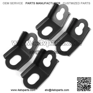 4xFront+Rear Tie Down Hooks Attach Point Kit For 2017-2022 Can-Am Maverick X3(For: More than one vehicle)