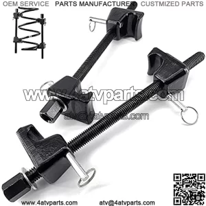 Coil Spring Compressor, Strut Spring Compression Tool Kit for Automotive, ATV, UTV or Heavy Duty Truck, Adapted to 1/2" Drive or 13/16" Socket, 2pcs in 11.5??