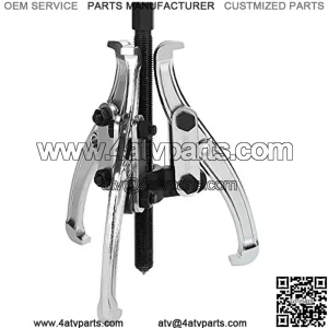 6-Inch 3-Jaw Gear Puller, Removal Tool for Gears, Pulleys, Bearings and Flywheels, Fully Assembled, CRV