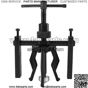 Bearing Puller Gear Extractor, 3-Jaw Gear Puller Tool Kit Automotive Bearings Extractor