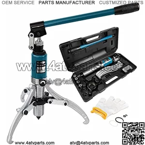 5 Ton Hydraulic Gear Puller Wheel Bearing Pulling Separator 3 in 1 Pump Oil Tube Drawing Machine M/Case