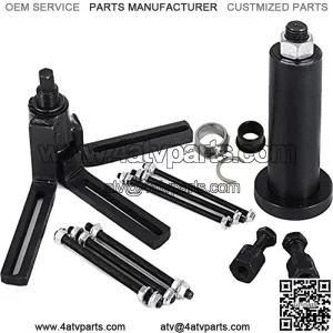 Crankcase Splitter Separator and Crank Case Puller & Installer Tool with C-clip Adapter