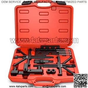 Camshaft Crankshaft Alignment Timing Locking Tool Compatible with VOLVO Models 850 960 S40 S70 and S90 Heavy Duty Steel Construction-13 Pieces