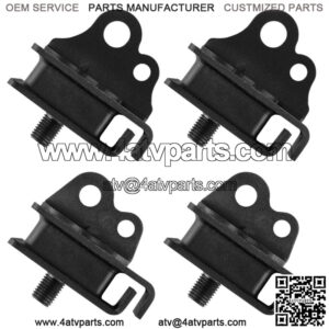 Front and Rear Engine Mount Rubber Dampers For Yamaha Grizzly YFM660 2002-2008
