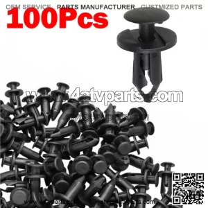 100pc Fender Clip Body Rivet for ATV Parts For Polaris Sportsman Rangers RZR (For: More than one vehicle)