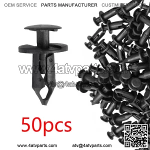 50x Fender Clip Body Rivet for ATV Parts For Polaris Sportsman Rangers RZR 76618 (For: More than one vehicle)