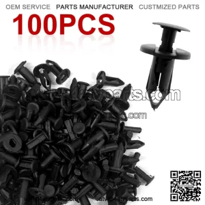 100pcs Fender Bumper Clips Body Rivets for Polaris Sportsman Rangers RZR Trail (For: More than one vehicle)
