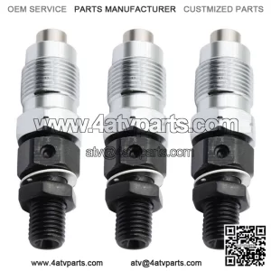 3x Fits Kawasaki DM950 DM850 MULE 2000-08 49033-1058 490331058 Fuel Injector NEW