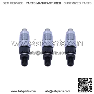 3Pcs Fuel Injector Fits Kawasaki DM950 DM850 MULE 2000-2008 49033-1058 490331058
