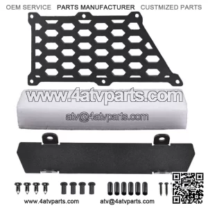 Air Intake Relocation Kit Noise Reduction Fit For 17-23 Can Am Maverick X3 Turbo
